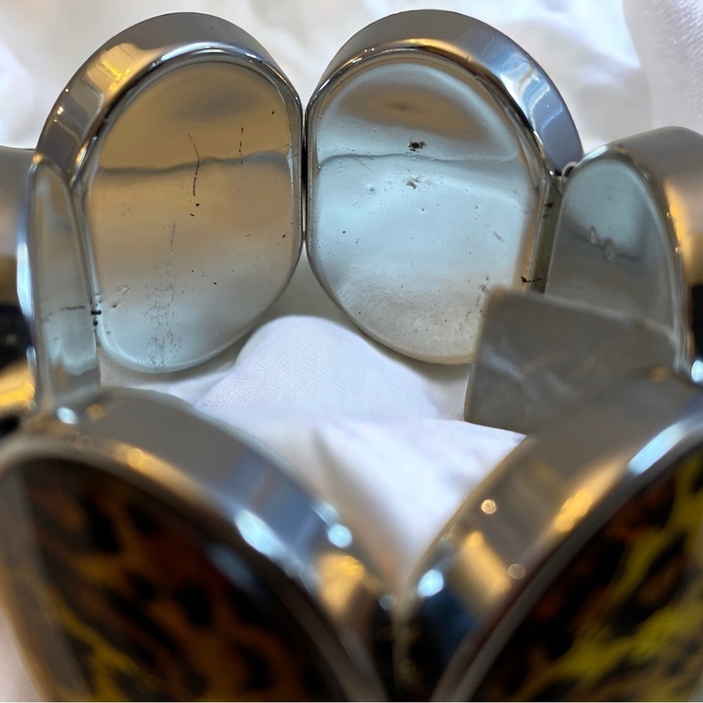 nOir leopard print bracelet - Picture 5 of 6